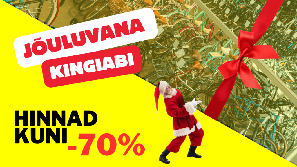 Jõuluvana kingiabi – hinnad kuni -70%!!!