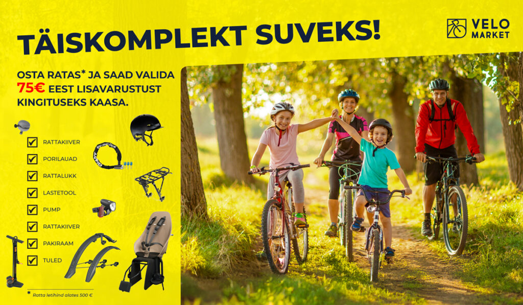 TÄISKOMPLEKT SUVEKS!