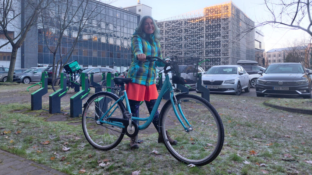 „Kas sa sõidad sellel talvel jälle jalgrattaga?“ Muidugi!